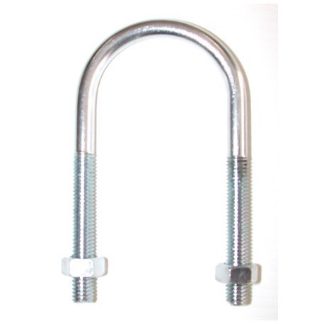 Etrier fileté forme plein cintre de 8 x 40 inox A2 SN° 586-50
