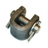 Chape à souder diamètre de l'axe 6 en inox SN° 648-5