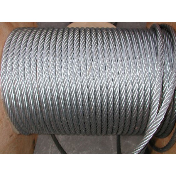 Câble en acier galvanisé diamètre 2 longueur 50 métres mm SN°678
