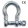 Manilles lyres 80kg galvanisées SN° 222-2