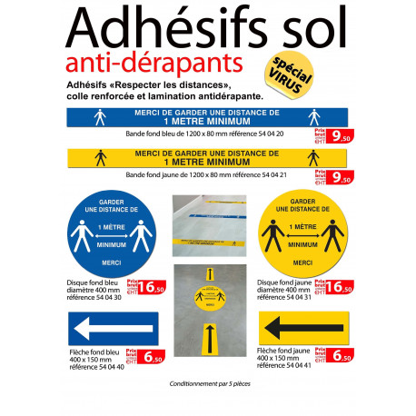 ADHESIFS SOL ANTI -DERAPANTS SN° ADHESIFS SOL