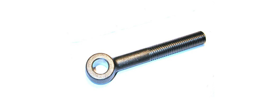 chape mâle filetée à gauche et percée zinguée type R SN° 306-214
