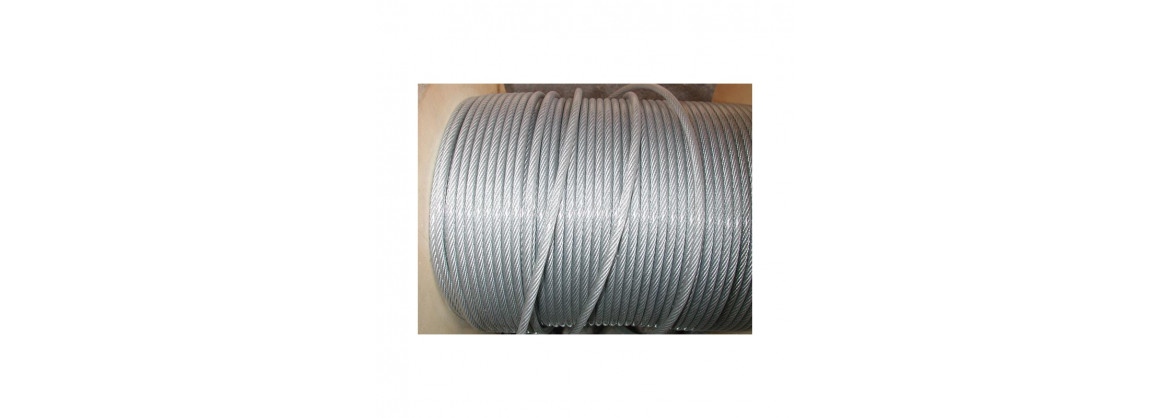 Câble galvanisé avec gaine plastique SN° 678-1 