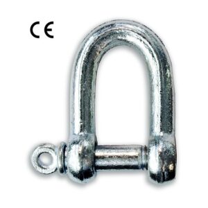 Manilles droites 80kg galvanisées SN° 202-2