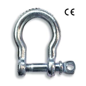 Manilles lyres 80kg galvanisées SN° 222-2