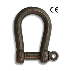 Manilles lyres 5000kg noires SN° 222-1
