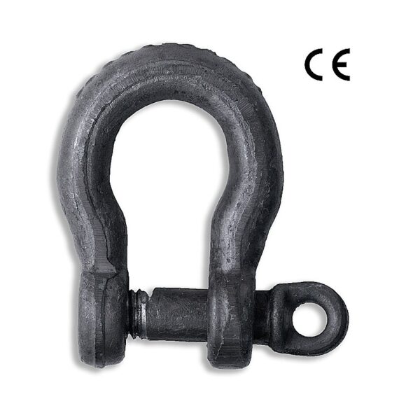 Manilles lyres 1250kg noires SN° 224-1