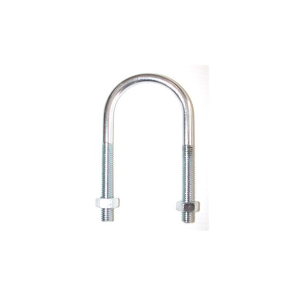 Etrier fileté forme plein cintre de 8 x 40 zingué SN° 586