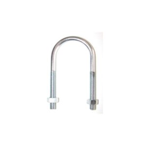 Etrier fileté forme plein cintre de 8 x 30 zingué SN° 586