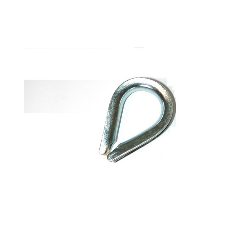 Cosse coeur inox pour cable diamètre 8 SN° 142-2