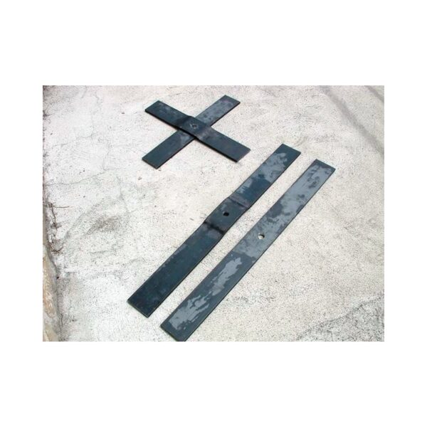 Clé de tirant en fer plat de 100 x10 longueur 1000 mm SN° 55 spe