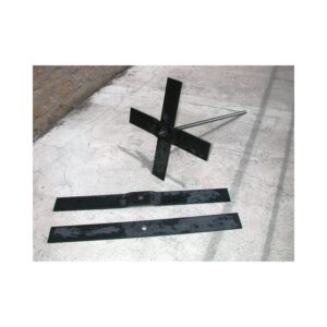 Clé de tirant en fer plat de 100 x10 longueur 1000 mm SN° 55 spe
