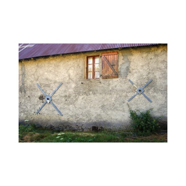 Clé de tirant en fer plat de 100 x10 longueur 1000 mm SN° 55