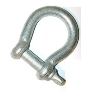 Manilles lyres série légère 80 kg galvanisées SN° 226 2
