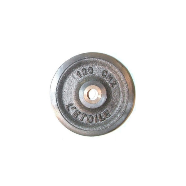 Réa acier de 406 CM usiné bague bronze SN° 911 2