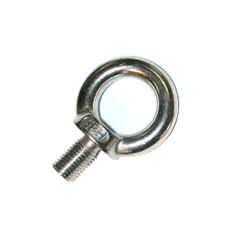 Anneau mâle diamètre 20 fileté en inox DIN 580 SN° 246-5