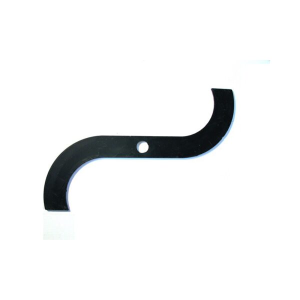 Clé de tirant en fer plat oxycoupé de largeur 260 x 6 longueur 400 mm SN° 55