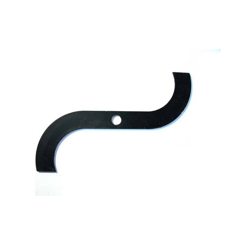 Clé de tirant en fer plat oxycoupé de largeur 260 x 6 longueur 400 mm SN° 55