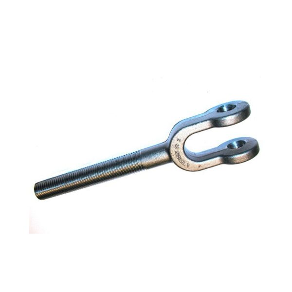 Chape femelle filetée et percée iso à gauche diamètre 39 SN°302
