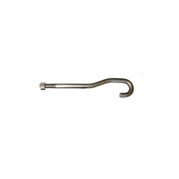 Boulon d'ancrage en forme de crochet à double cambrure diamètre 24 x 500 SN° 574