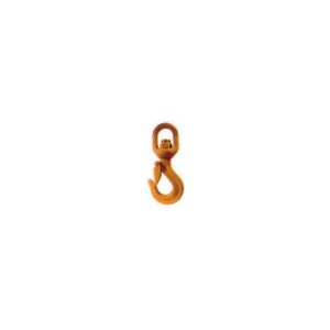 Crochet à émerillon à linguet de sécurité pour chaîne de 7 SN°690-008