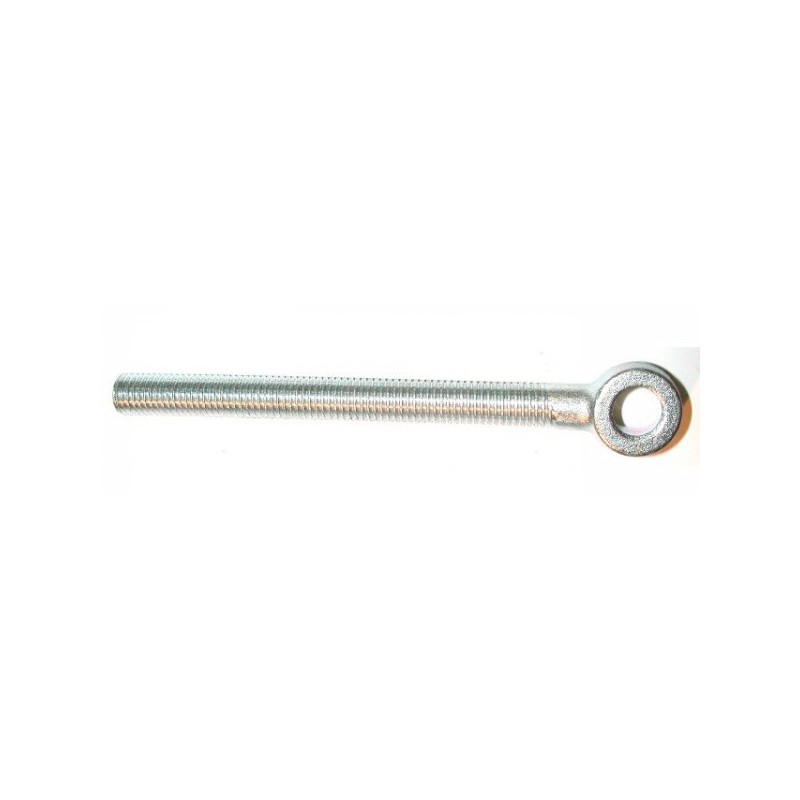 Chape mâle filetée à gauche et percée zinguée type N diamètre 12 SN°306-213