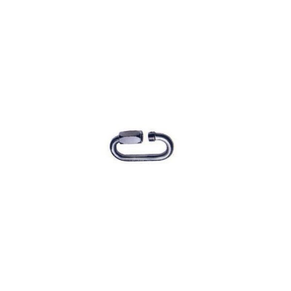 Maillon rapide ovale de 8 inox SN°186
