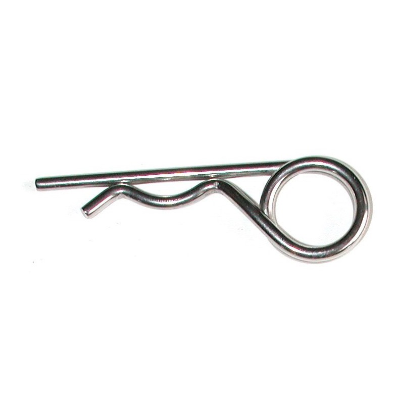 Lot De 4 Goupilles à Bride 2 Trous En Acier Inoxydable - Diam 1-1/8" & 1-5/8" - Neuf
