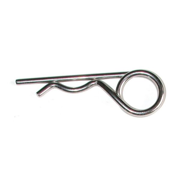 Goupille ressort double acier inoxydable diamètre 6.3 mm SN°807