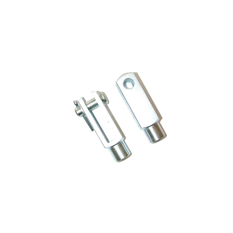 Chape de tringlerie de 16 à bras longs Inox SN° 442-1