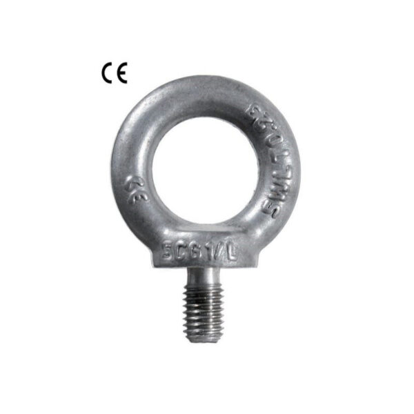 Anneau mâle diamètre 12 fileté en inox DIN 580 CE SN° 246-5