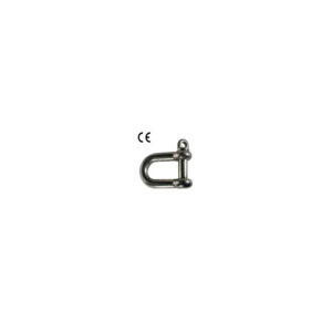 Manille droite diamètre 8 en Inox A4 CE SN°202-4